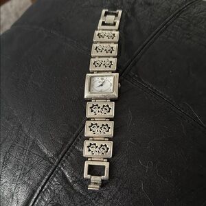 Elegant Silver Women's Watch